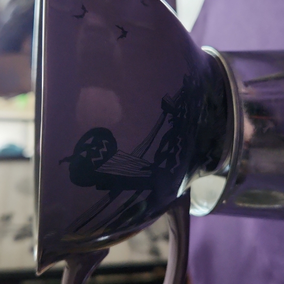 DISNEY NBC NIGHTMARE BEFORE CHRISTMAS CUP AND SAUCER NWT - Picture 4 of 6